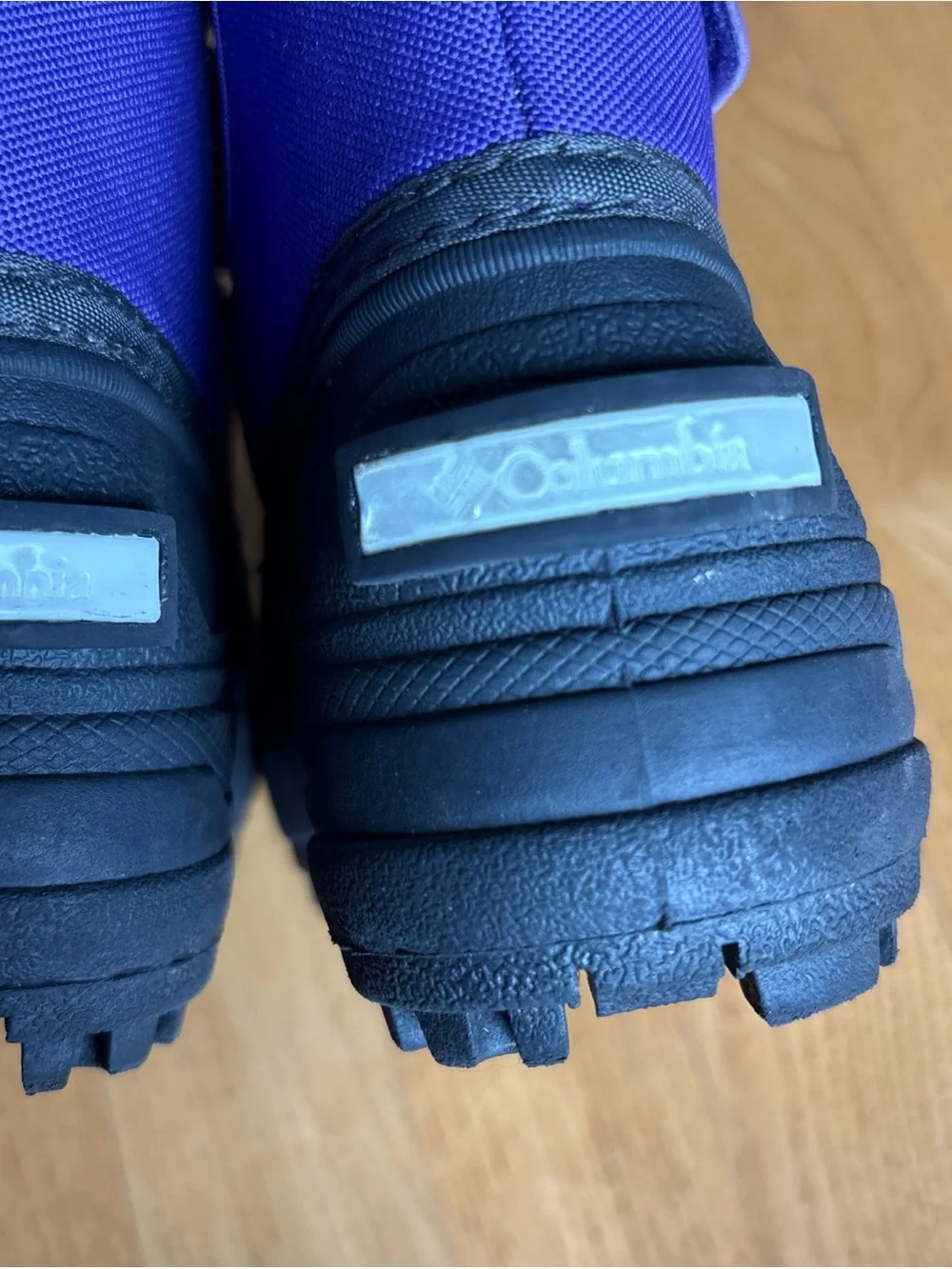 Columbia Snow Boots toddler Child Sz 8 Girls Purple Powderbug Plus 11 Waterproof